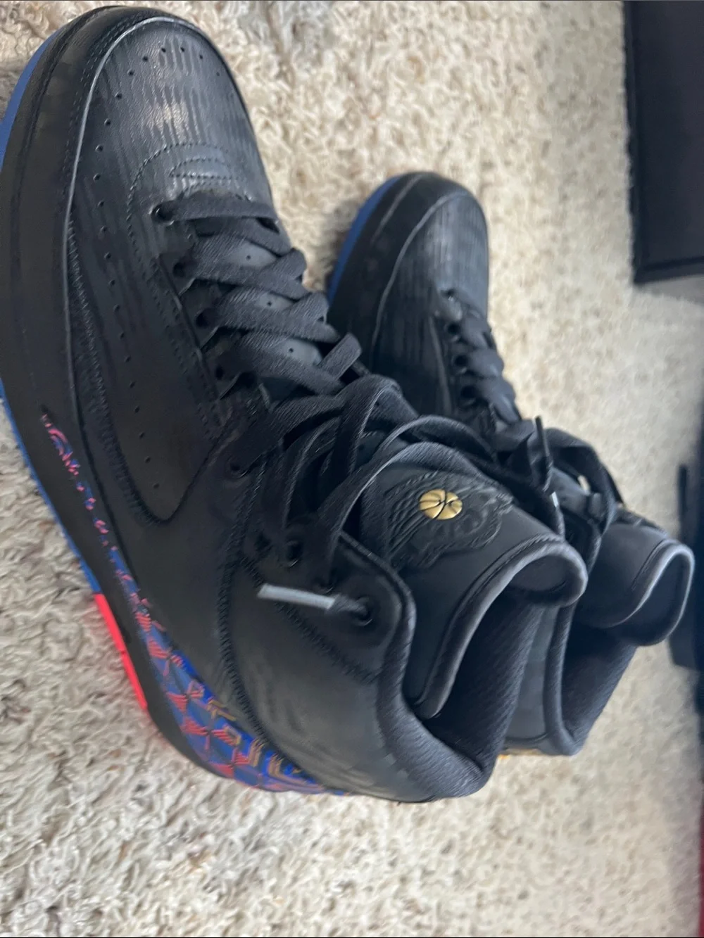 Jordan Air Jordan 2 Retro BHM - Black/Metallic Gold